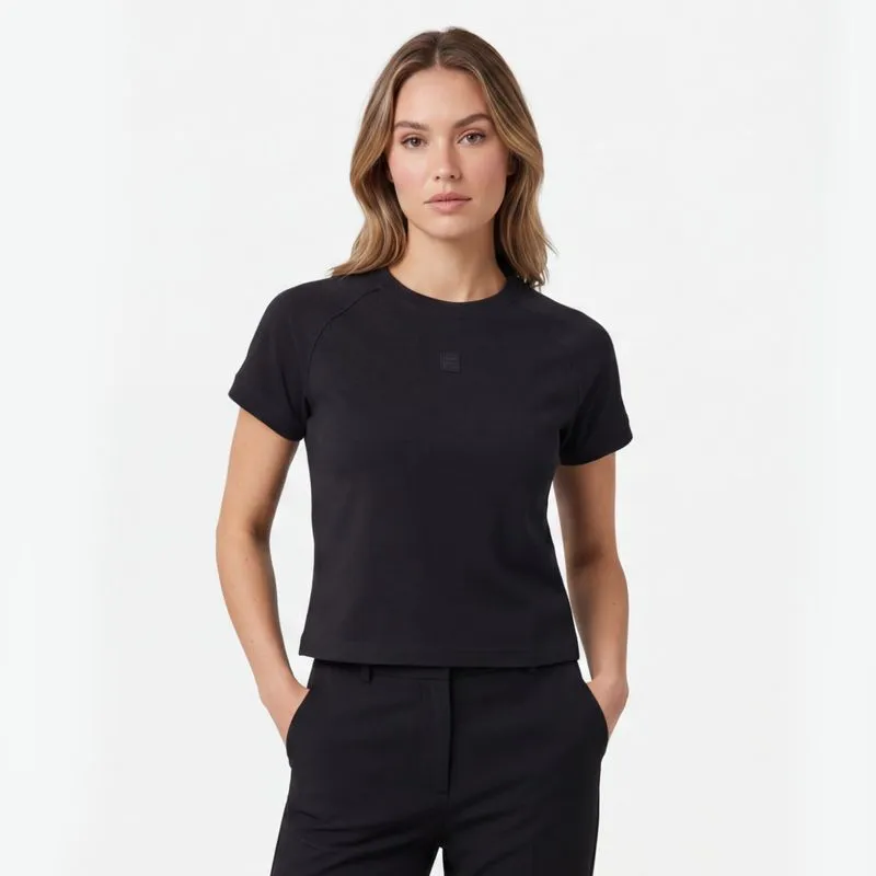 CAMISETA FEMININA FILA RANGLAN - BLACK - M