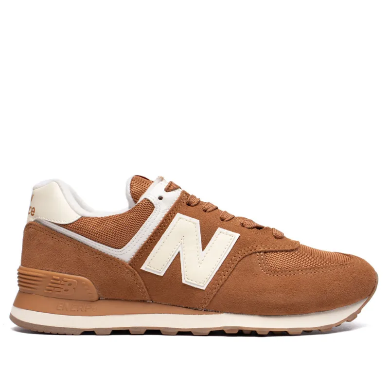 Tênis Masculino New Balance 574v2 Encap Caramelo/Bege - 42