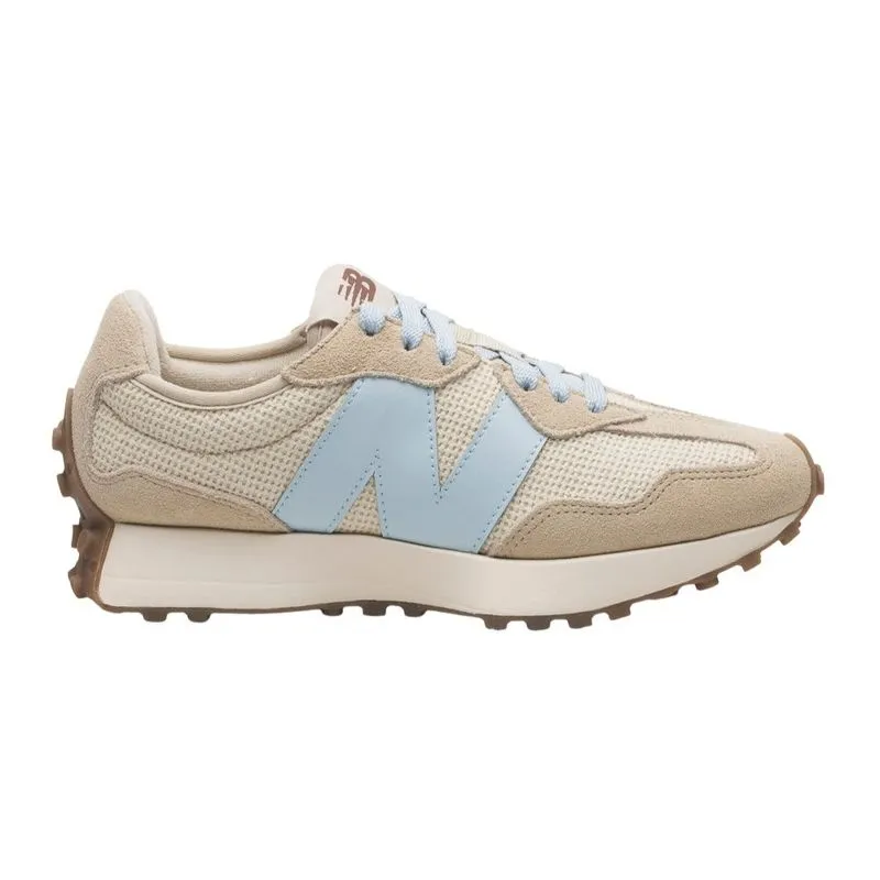 Tênis Casual Feminino N°36 New Balance 327V1 Azul Claro (MP)