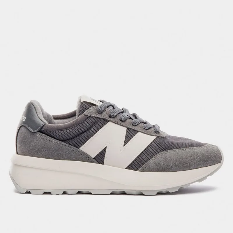 Tênis New Balance 370v1 - Unissex - Cinza+Bege