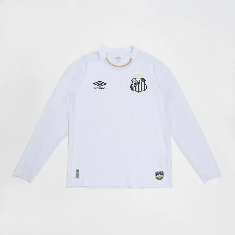 Camisa Ml Masculina Umbro Santos Home 2026 Torcedor G