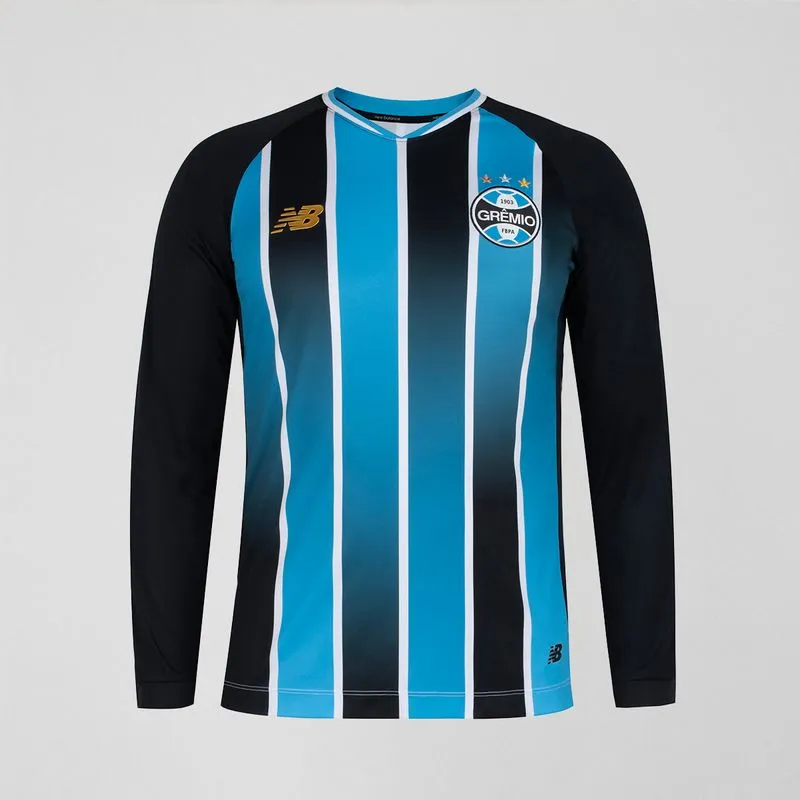Camisa Manga Longa Home Grêmio 2026 Masculina PP