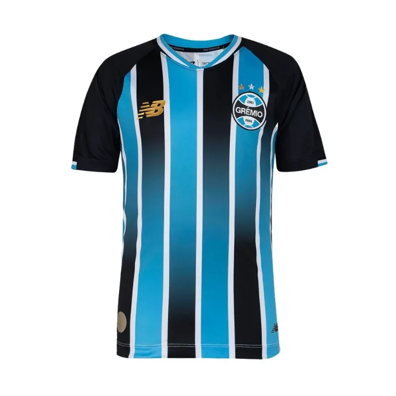 Camisa Juvenil Grêmio Of.1 New Balance Torcedor 2026 14 / azul