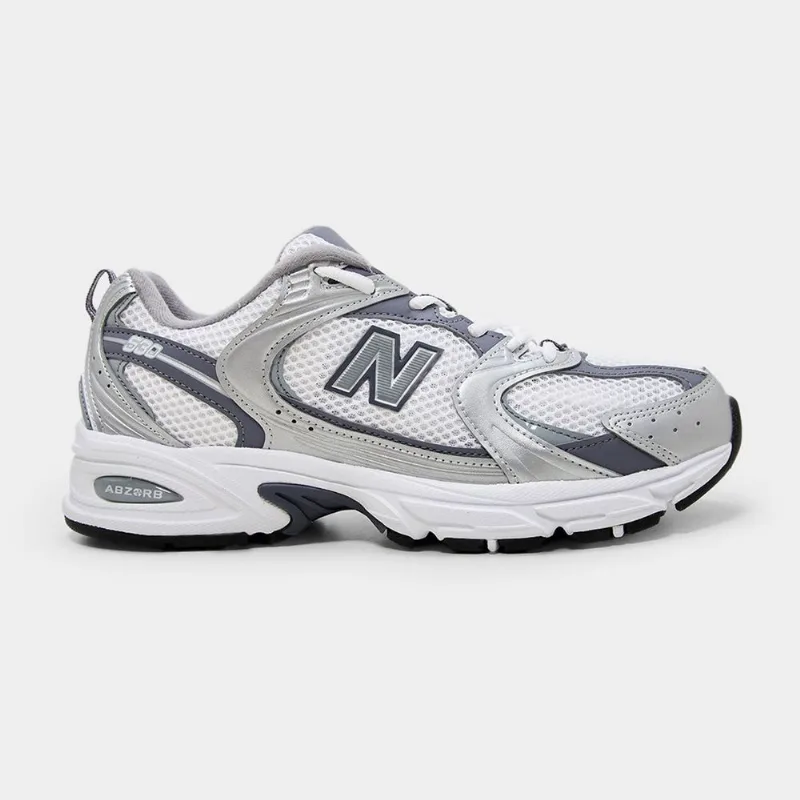 Tênis New Balance 530 - Unissex - Prata+Grafite
