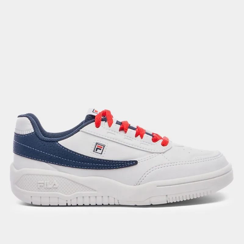 Tênis Infantil Fila X2K Sport - Unissex - Branco+Marinho
