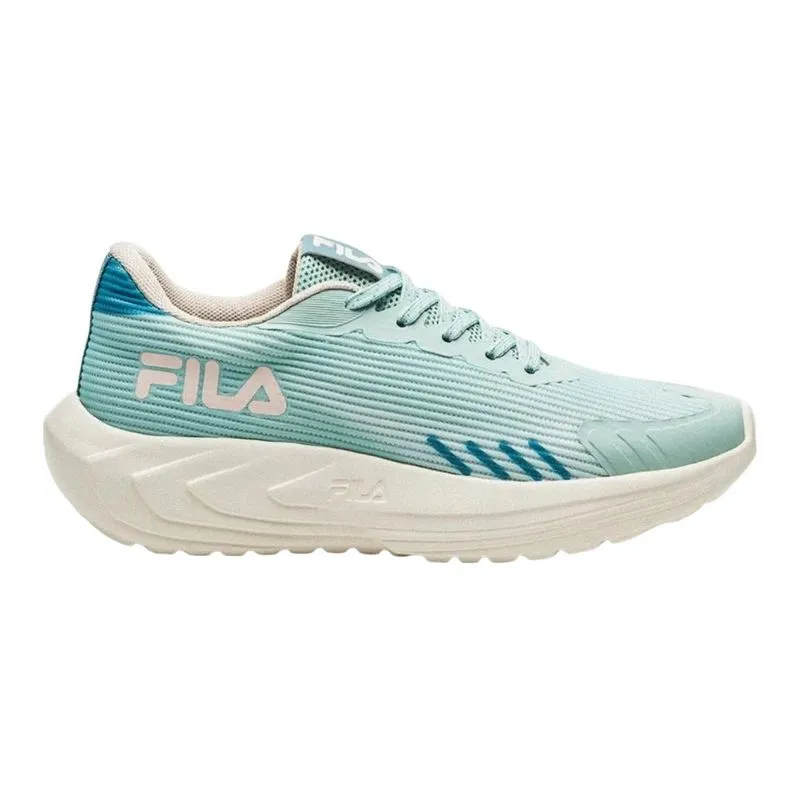 Tênis Corrida Feminino N° 38 Fila Sprint Verde Azul (MP)