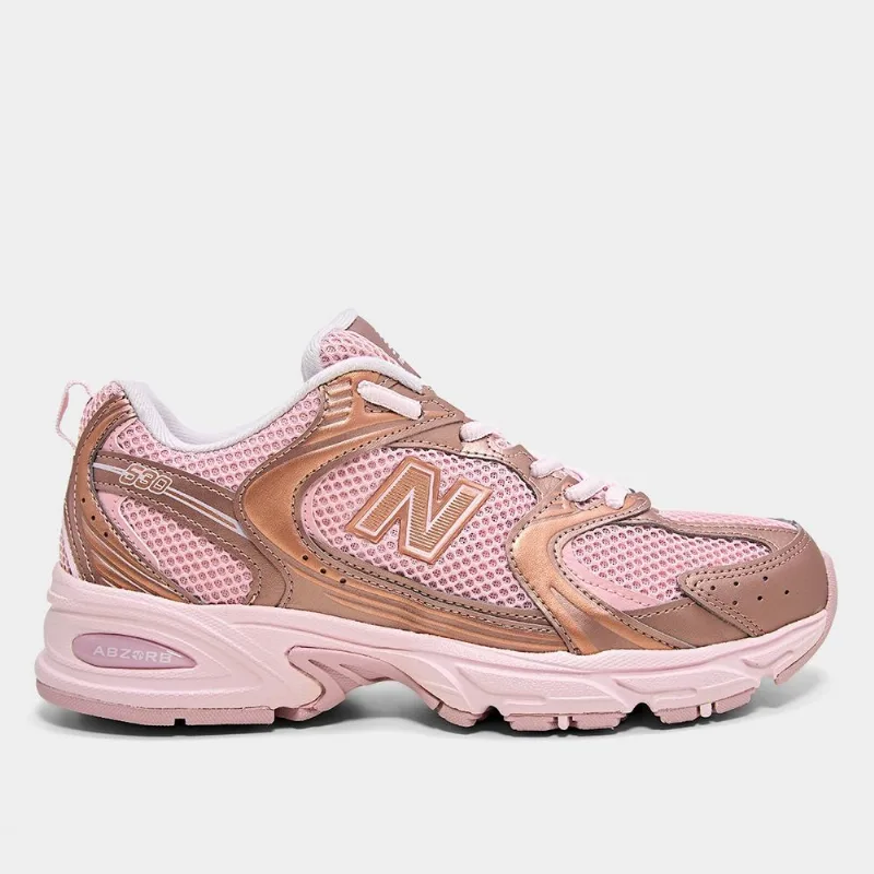 Tênis New Balance 530 - Unissex - Rosa Claro