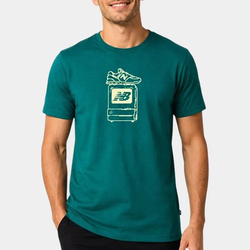 Camiseta New Balance Digitally Remastered Tv Masculina - Masculino - Verde