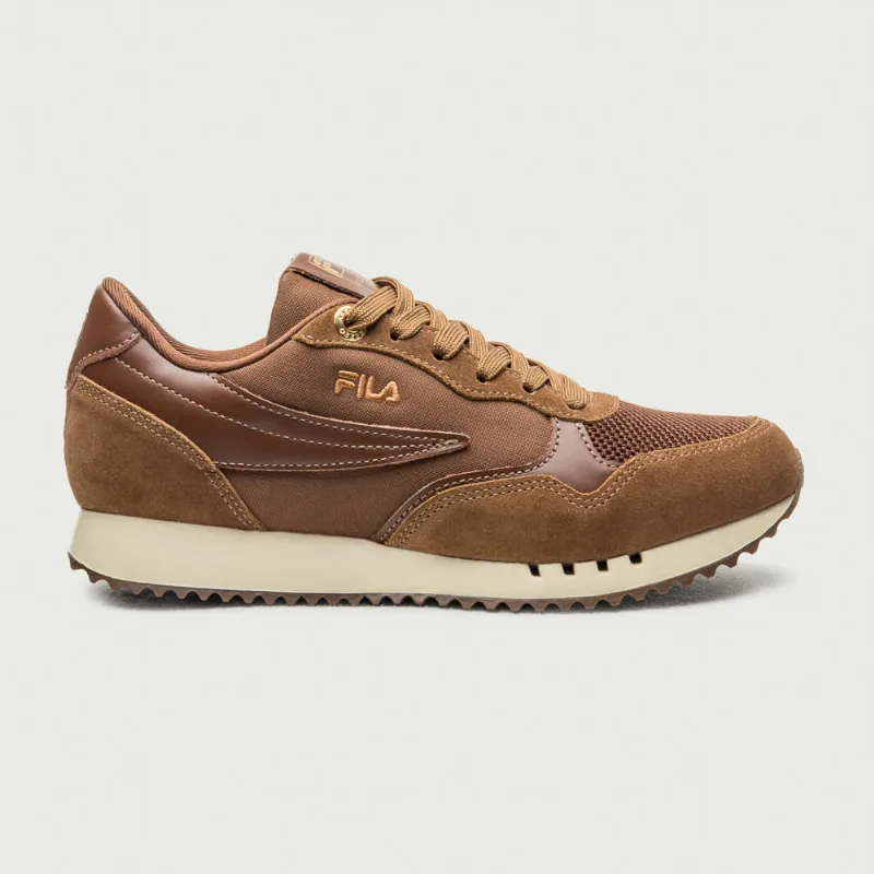 Tênis Fila X Arezzo Euro Jogger Vintage II Feminino Marrom 34