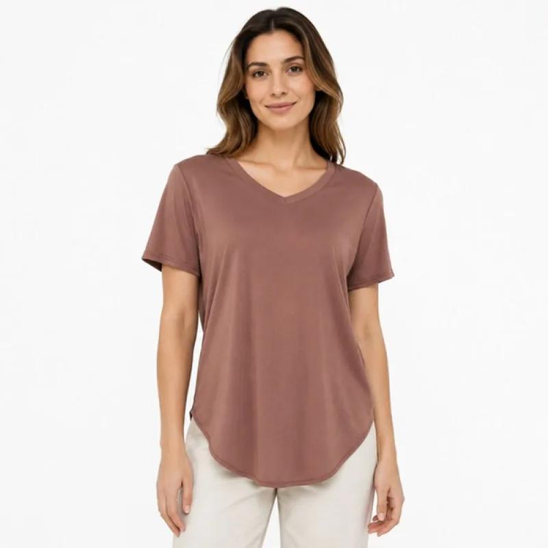 Camiseta Fila Crepe Flow Feminina - F12TR00214 Marrom - P P / Marrom