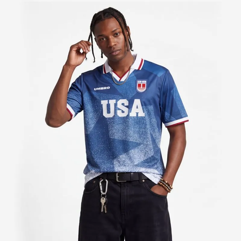 CAMISETA UNISEX UMBRO USA JERSEY - BLUE - S