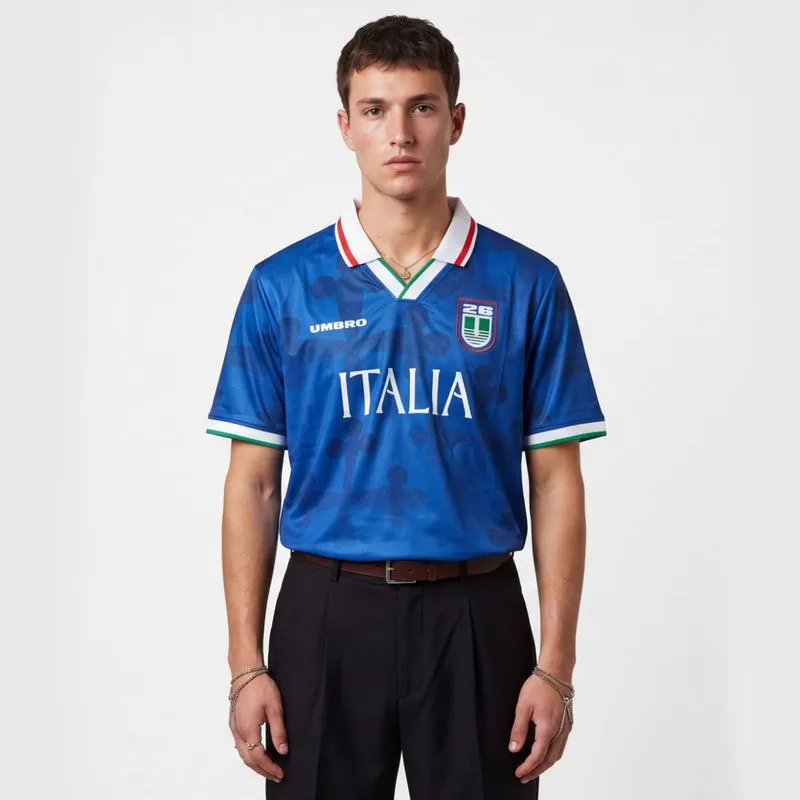CAMISETA UNISEX UMBRO ITALY JERSEY - BLUE - L