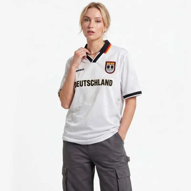 CAMISETA UNISEX UMBRO GERMANY JERSEY - WHITE - M