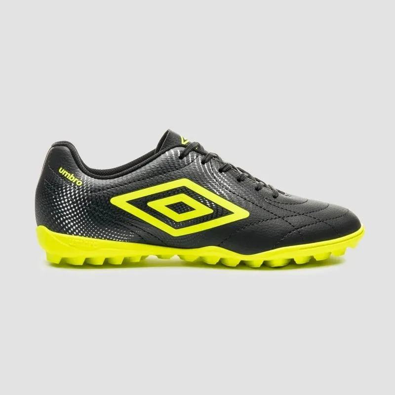 Chuteira Umbro Society Class Neo Preto/Limão 41