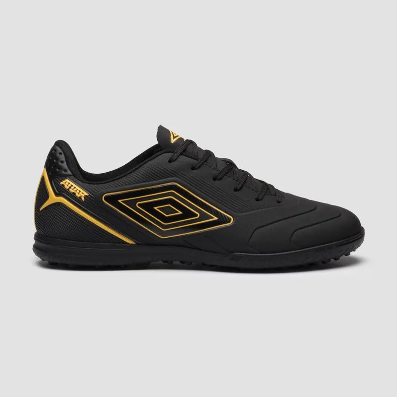 BOTIN SINTETICO UMBRO ATTAK III - NEGRO/AMARILLO - 43