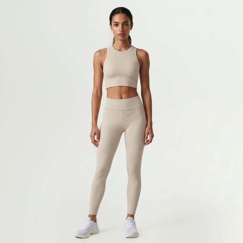 Legging Fila Life Ribbed III Feminina GG