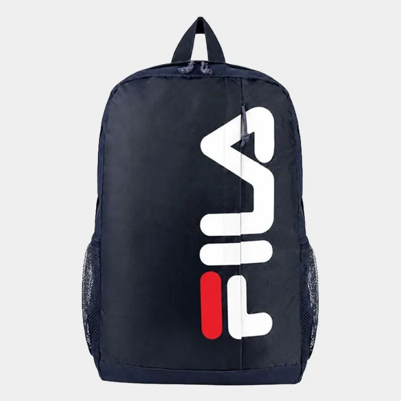 Mochila Fila Cout Letter - Unissex - Marinho+Branco