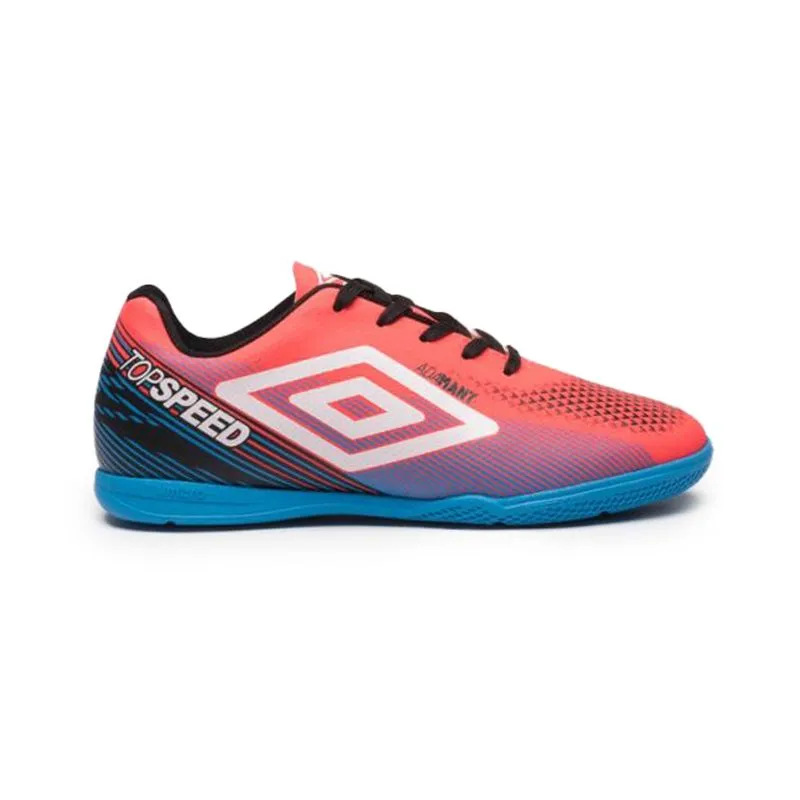 Chuteira Futsal Umbro Adamant Top Speed Jr Infantil Rosa 33