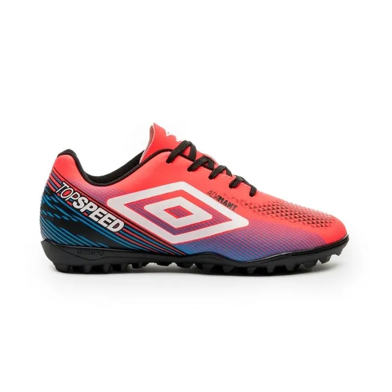 Chuteira Society Umbro Adamant Top Speed Jr Infantil Rosa 34