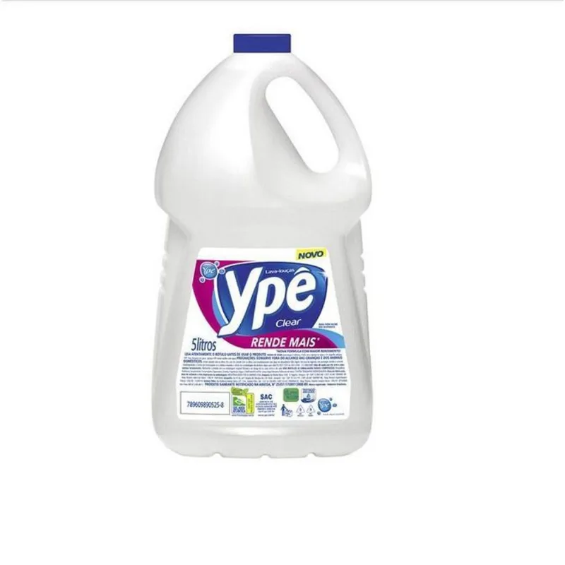 Detergente Liquido Ype 5 Litros Clear