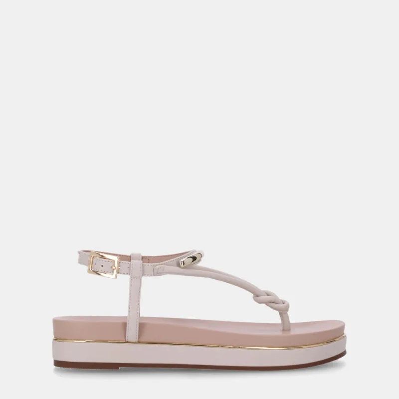 Sandália Flatform Saara Panna - 58890400 35