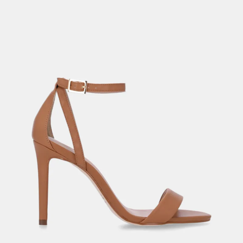 Sandália Salto Saara Amêndoa - 55822800 34