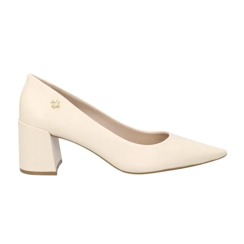 Scarpin Feminino Luz Da Lua 60330001 Tramado/Marfim 35 / TRAMADO/MARFIM