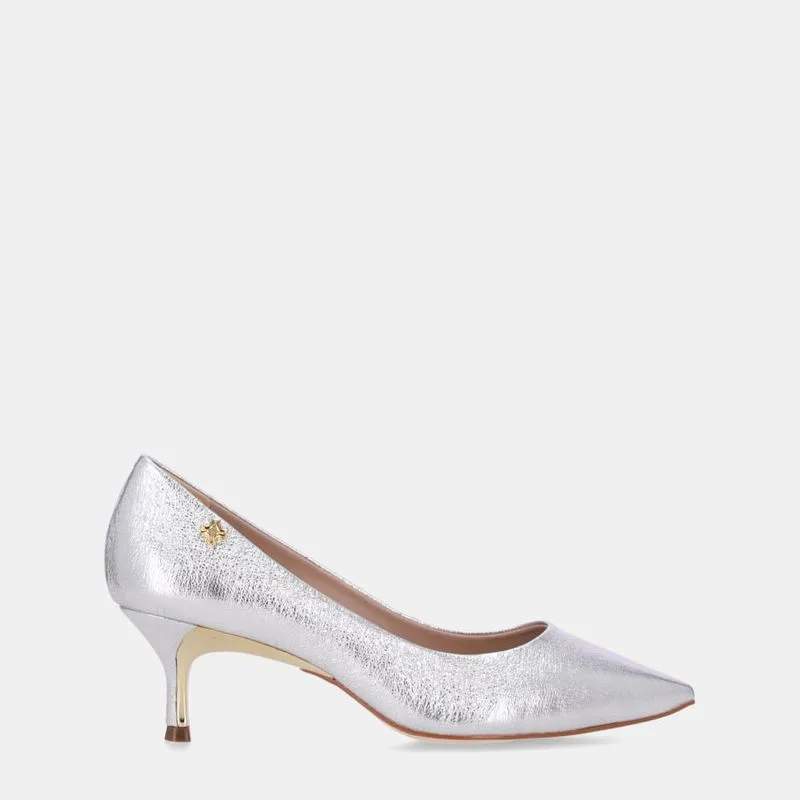 Scarpin Vênus Prata - 58060700 36