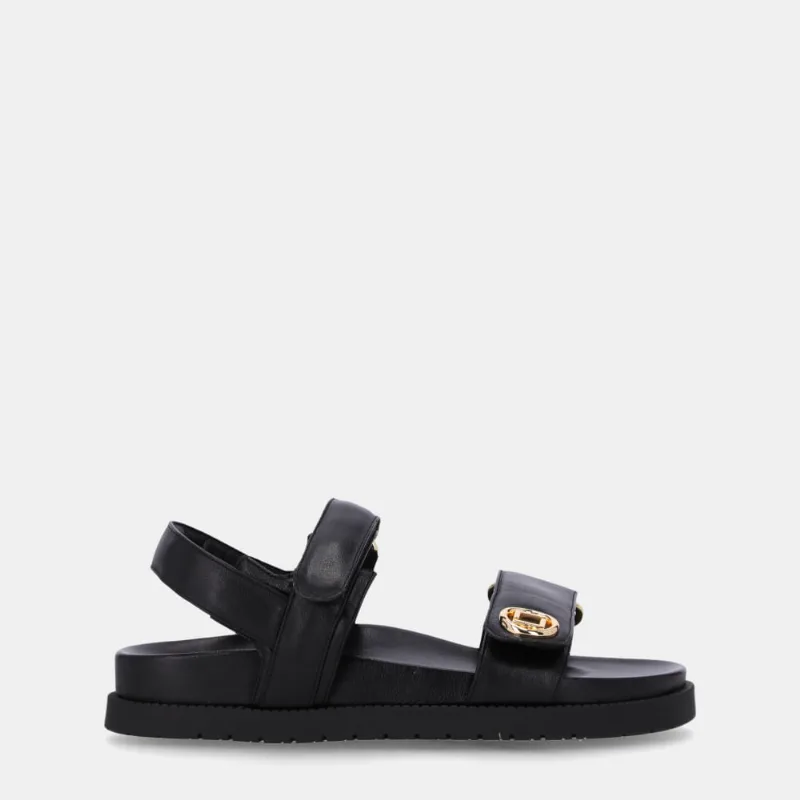 Sandália Flatform Saara Preto - 80650007 34
