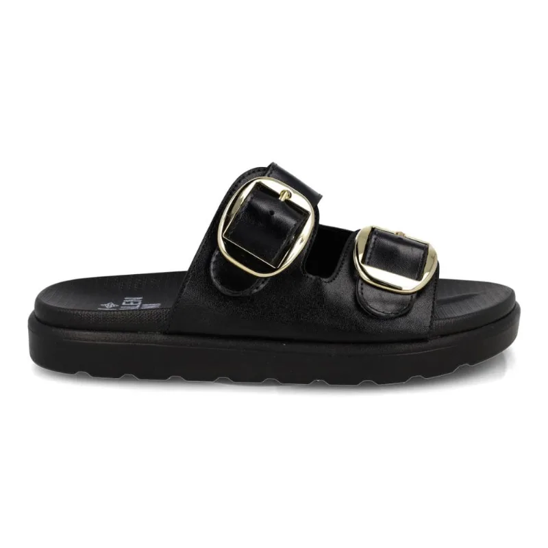 Papete Di Valentini Fivela Feminina Preta PRETO - 38