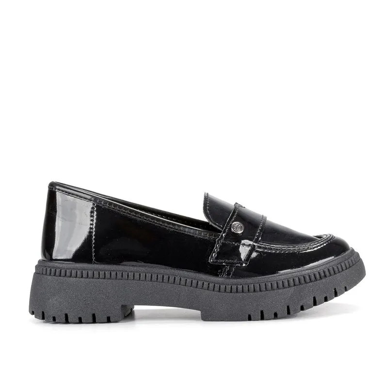 Sapato Pink Cats Infantil Loafer Preto 33