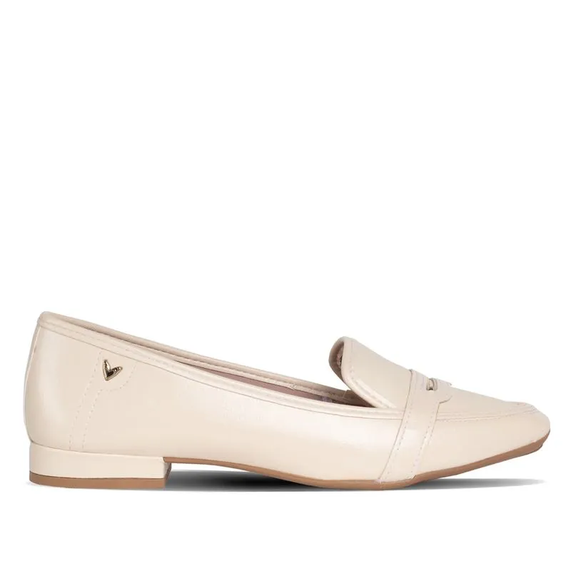 Sapato Feminino Mississipi Loafer Creme - 38