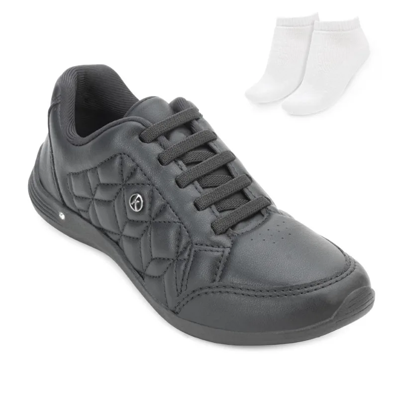 Tênis Kolosh Casual e Meia KL24-C3185 35 / Preto