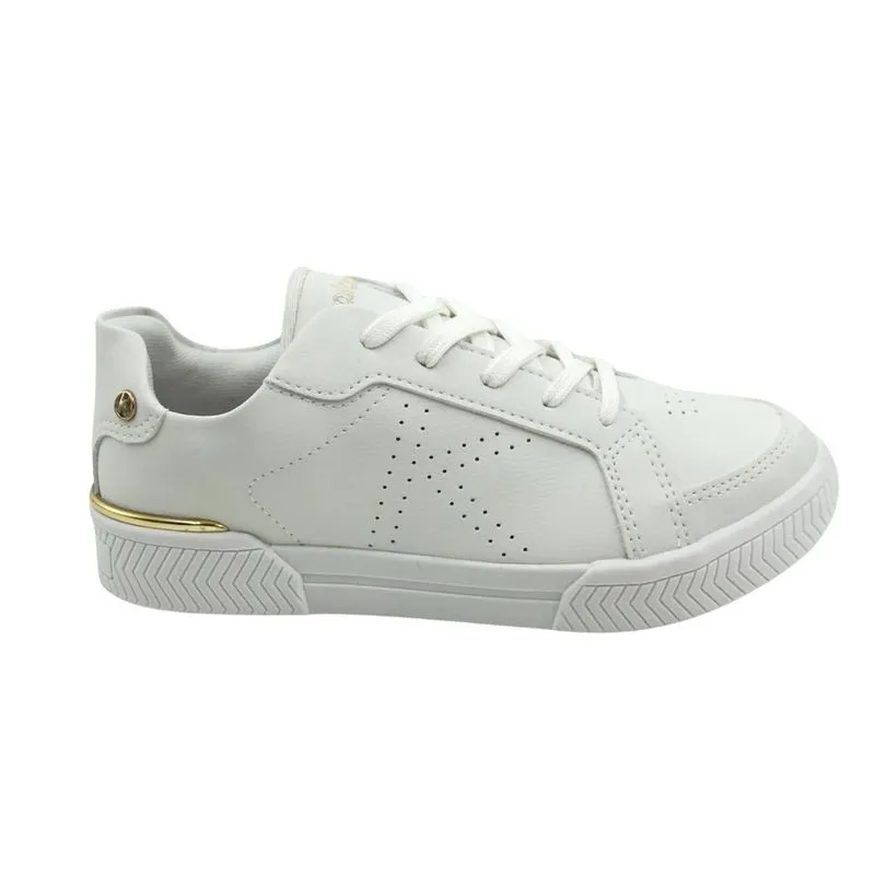 Tênis Kolosh Casual Flat Form Branco 3019