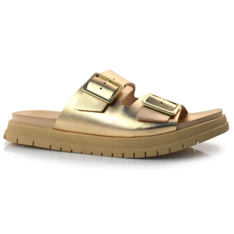 Birken Feminina Dakota Dourado Y6701 38