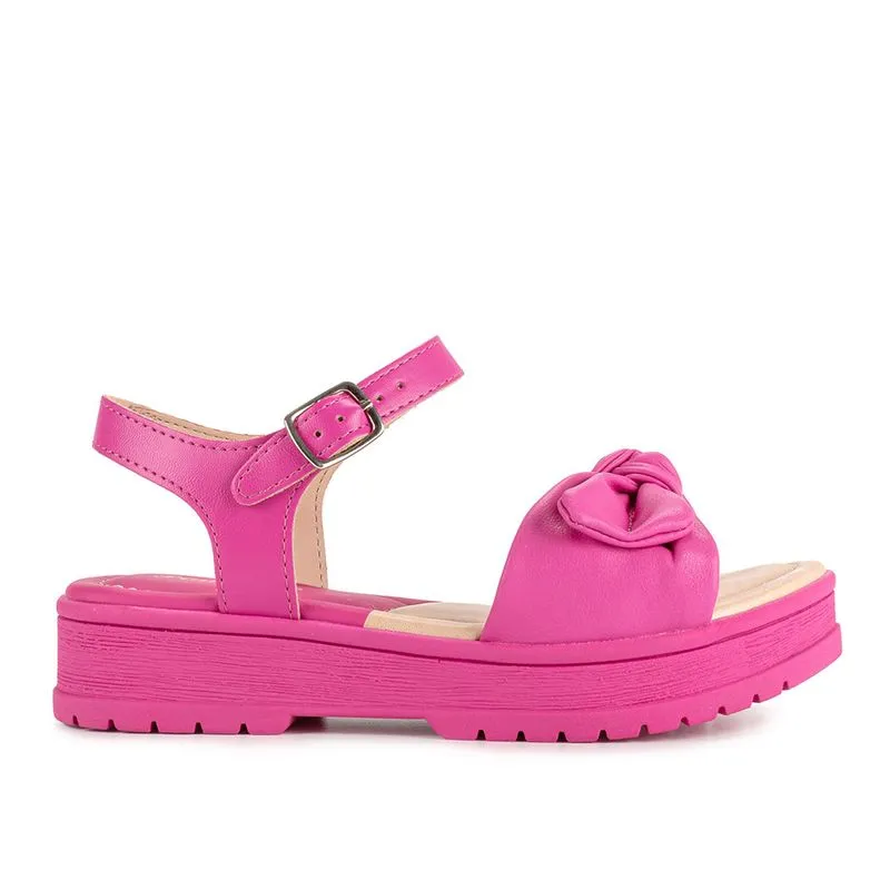 Sandália Pink Cats Infantil Flatform Rosa 26