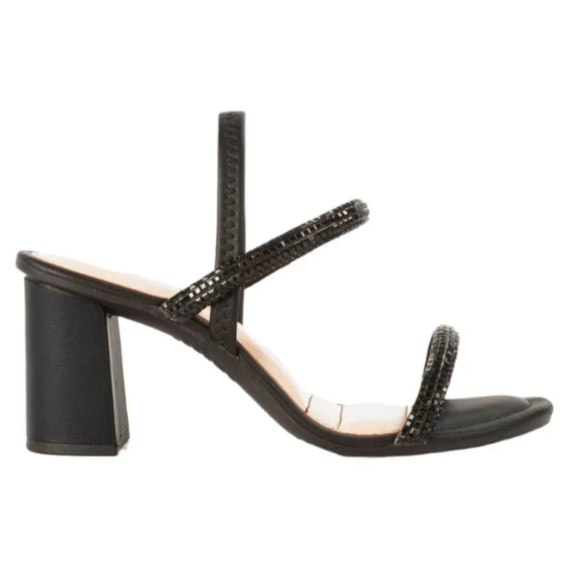 Sandália Dakota Salto Bloco Strass 6341 - Feminino