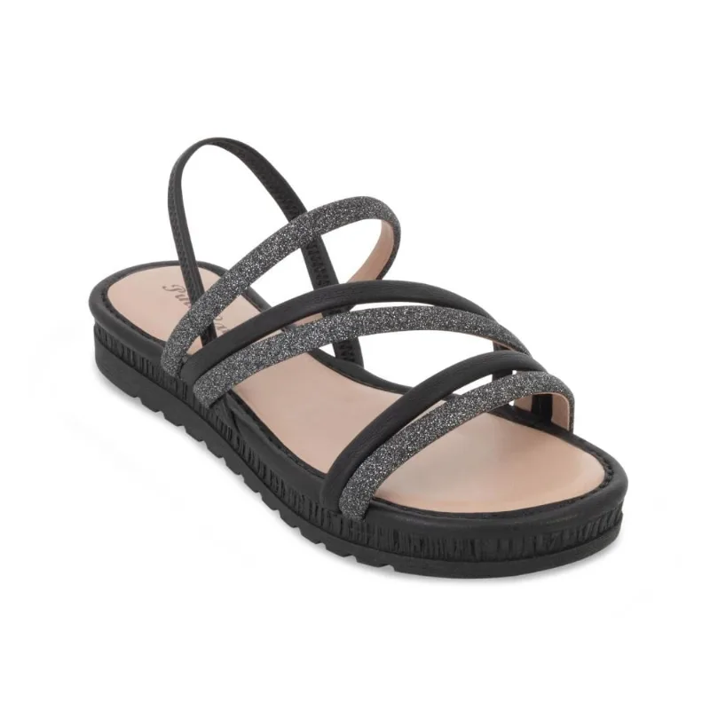 Sandália Flatform Pink Cats Infantil PC24-V4043 30 / Preto/Bege