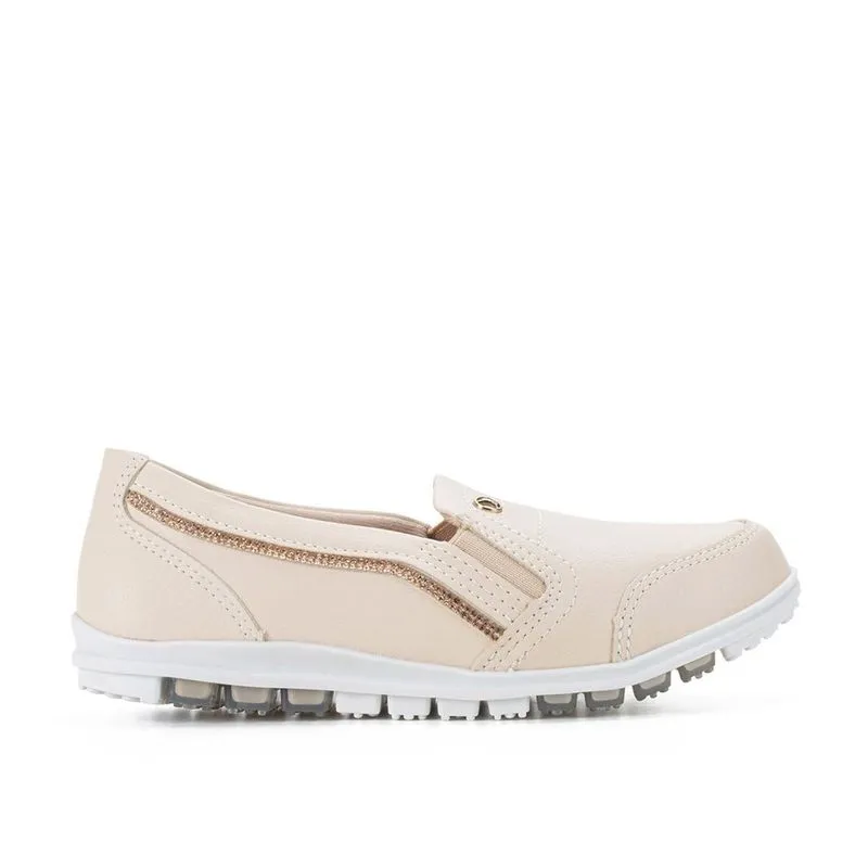 Tênis kolosh slip on bege feminino C0525
