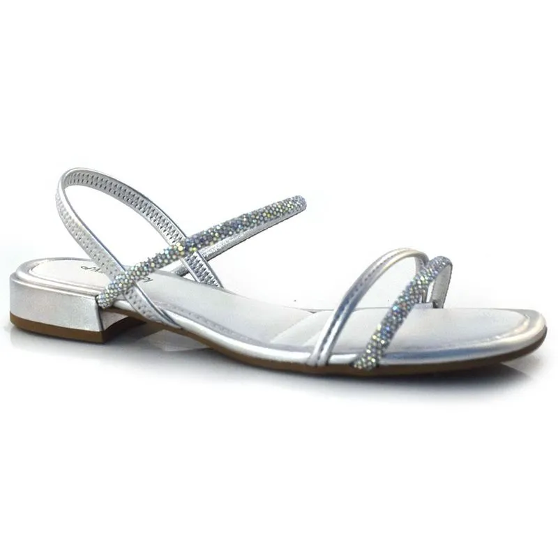 Sandália Feminina Mississipi Prata MI502 38