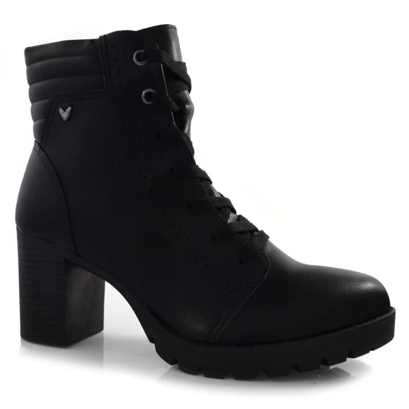 Coturno com Salto Bloco Feminino Mississipi Preto MI872 36