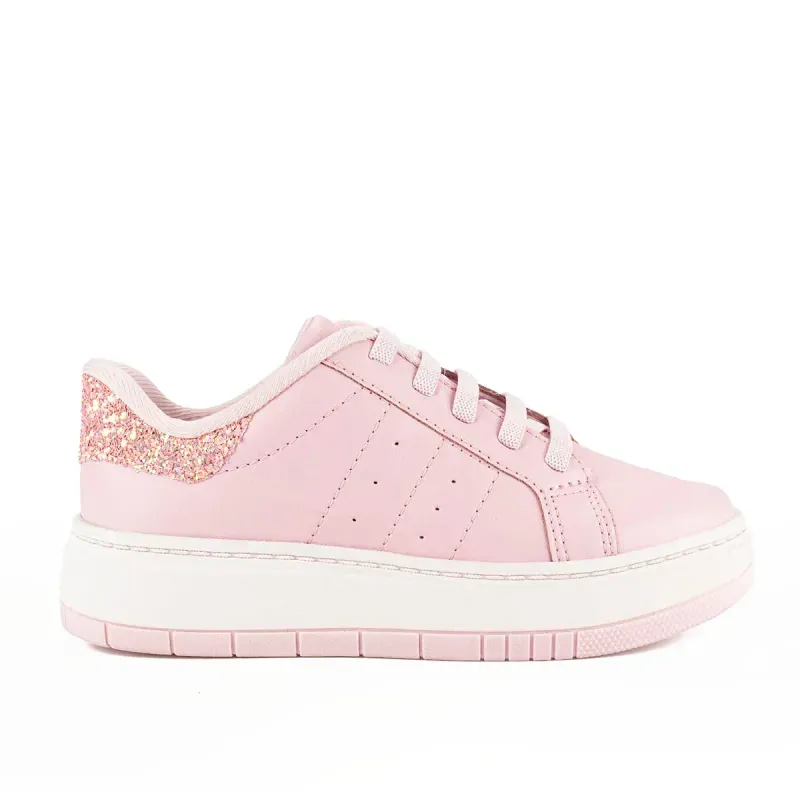 Tênis Pink Cats Infantil Casual Rosa 30