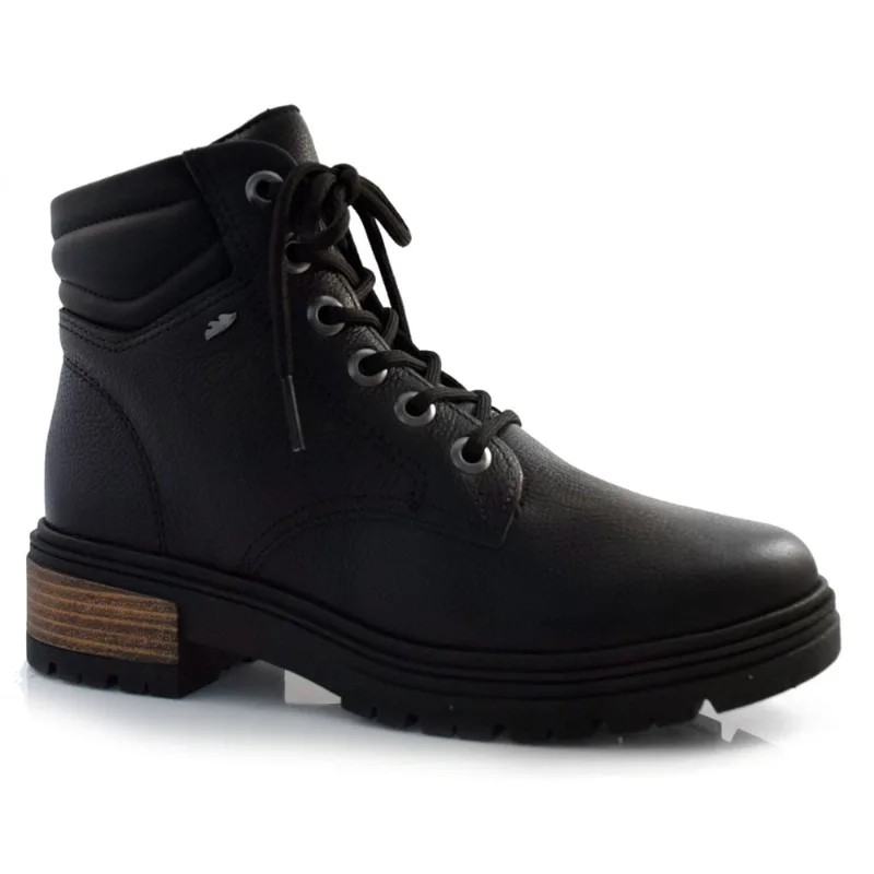 Coturno de Couro Feminino Dakota Preto G9781 37