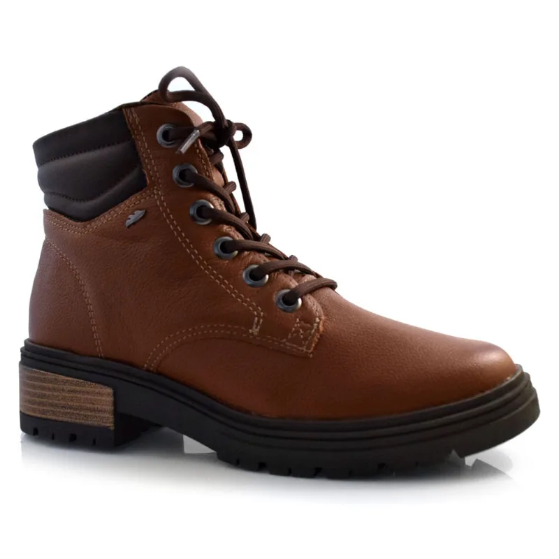 Coturno de Couro Feminino Dakota Marrom G9781 38
