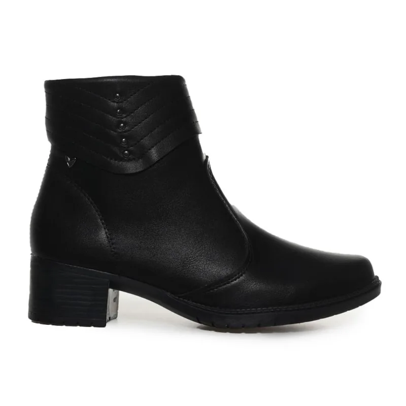 Bota Mississipi Ankle Boot Feminina Preta PRETO - 40