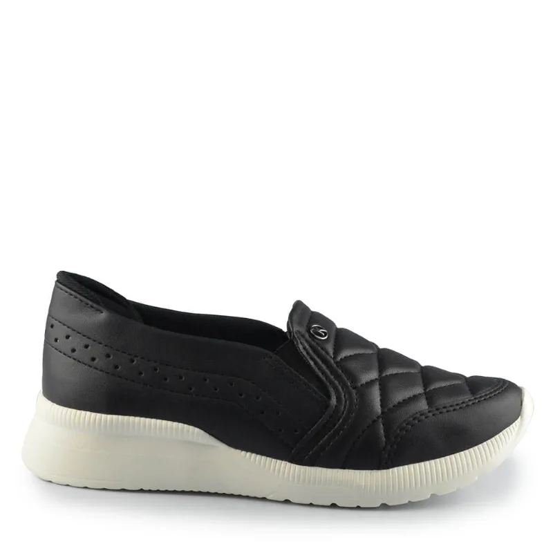 Tênis Casual Kolosh Feminino Slip On C3159 001 ALMERIA PRETO 34