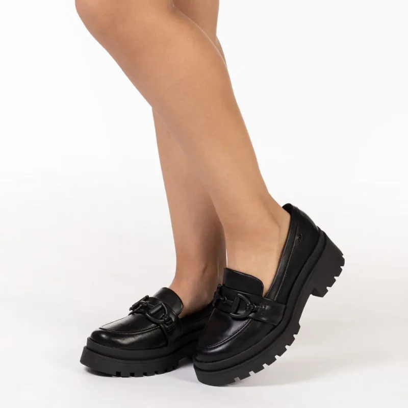Mocassim Tratorado Dakota Feminino Preto 36