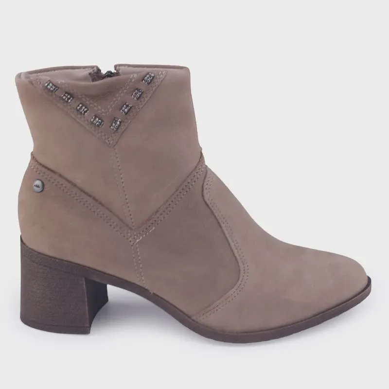 Bota Dakota DA082 cano curto bico fino couro