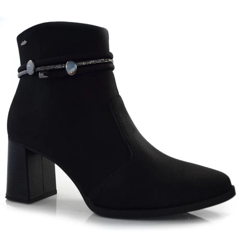 Bota de Cano Curto e Salto Bloco Dakota Preto G9901 34