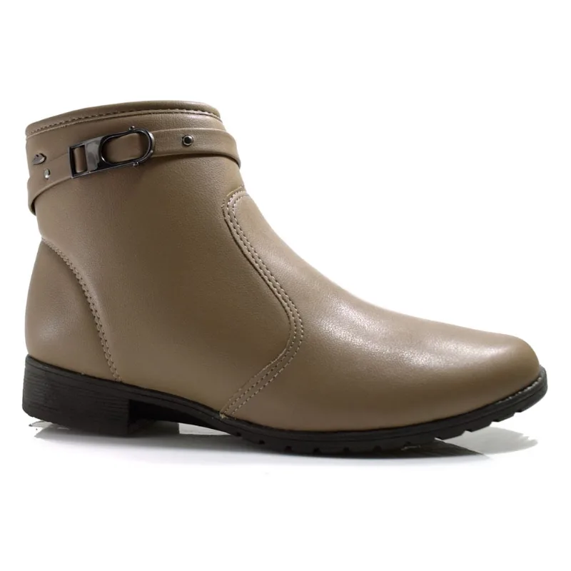 Bota de Cano Baixo Feminina Dakota Marrom G9553 37